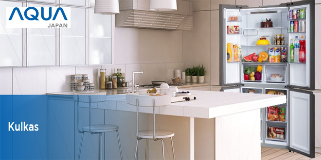 Pilihan tipe kulkas Aqua Japan